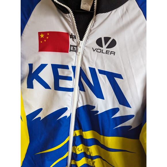 Vintage Voler Kent Cycling Team China Mens Sz XL Cycling Jacket - Picture 2 of 4